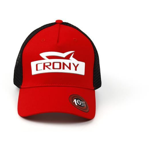 CRONY Fishing Cap-Red white