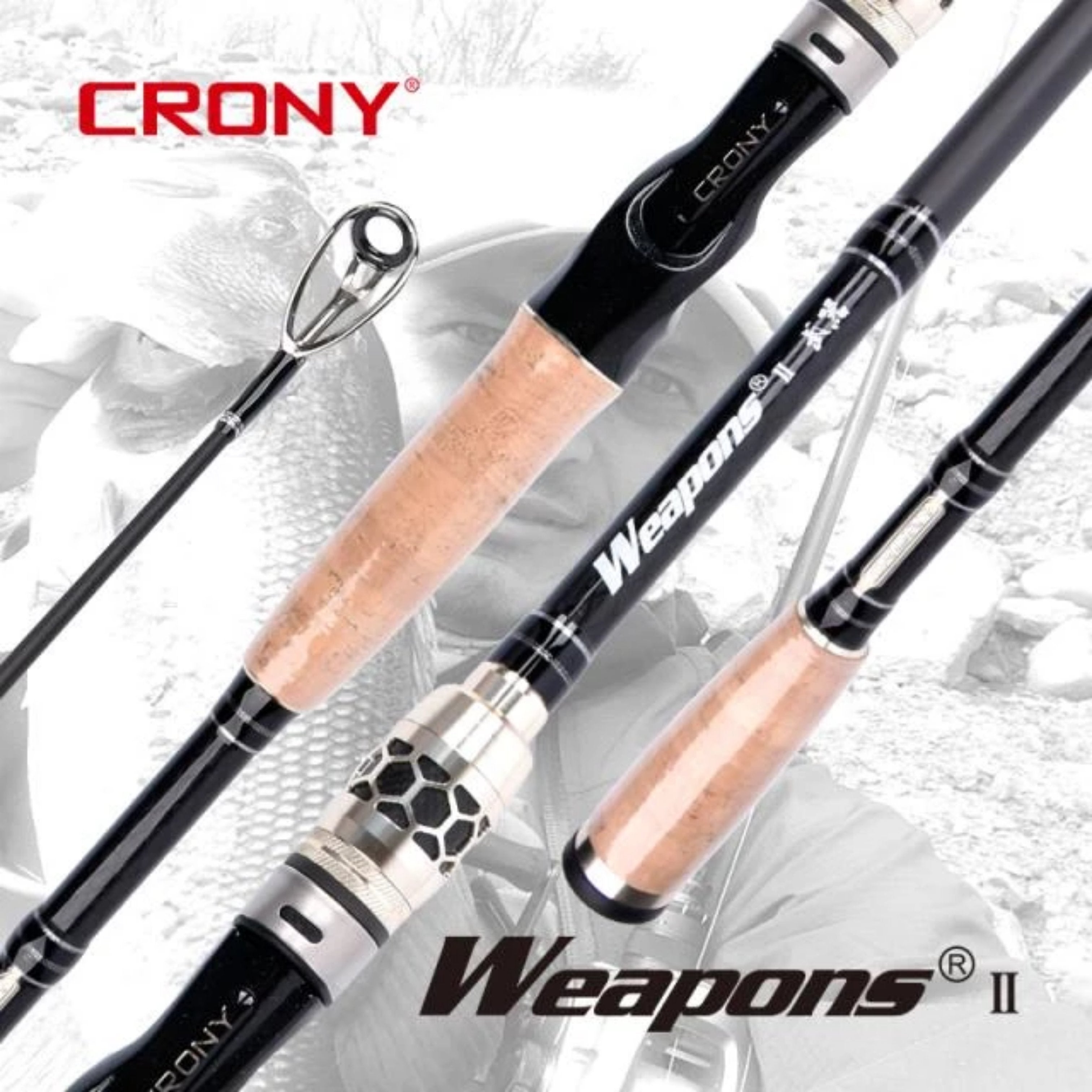 Fishing rod Crony Weapons II Spinning/Casting(Inside)