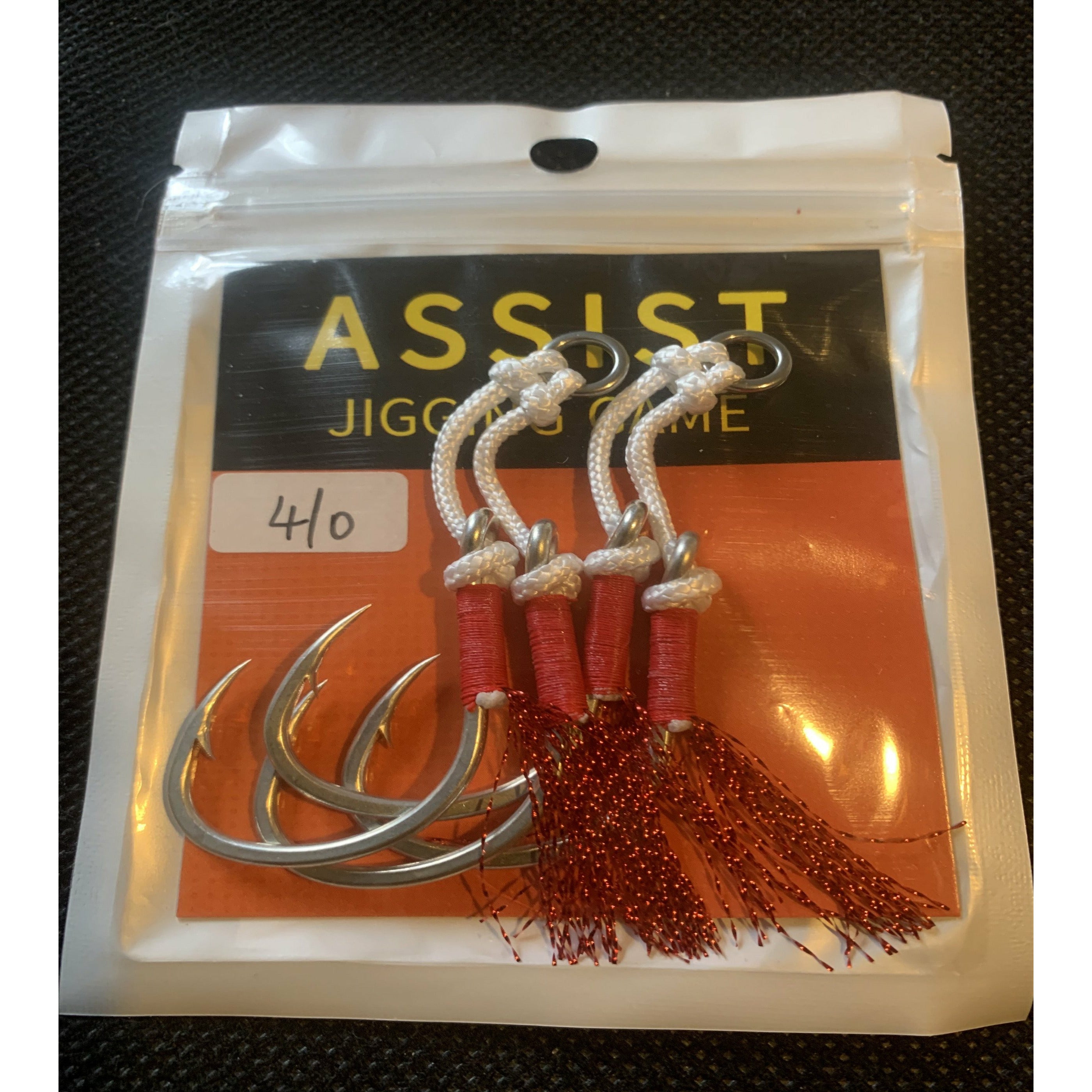TWIST & TURN TACKLE  Assist -Jig -Hooks-Red Bind