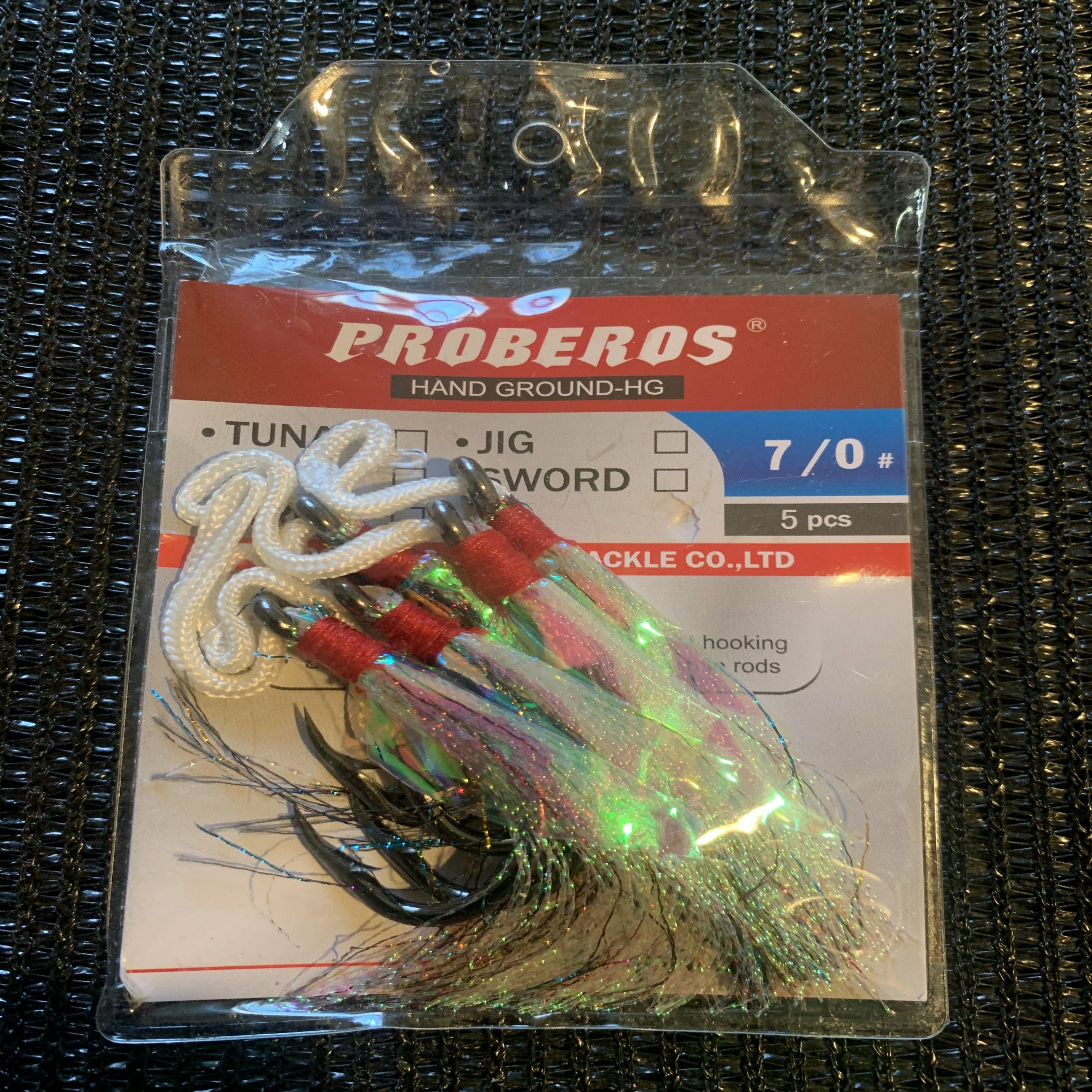 PROBEROS Assist -Jig Hooks-Single Hook Rig