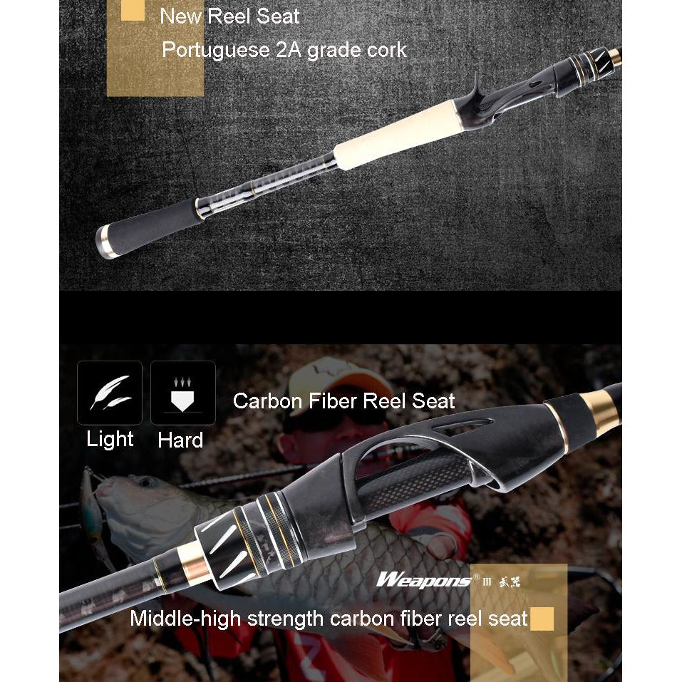 Fishing rod Crony Weapons III Spin/Baitcast (Inside,Outside)