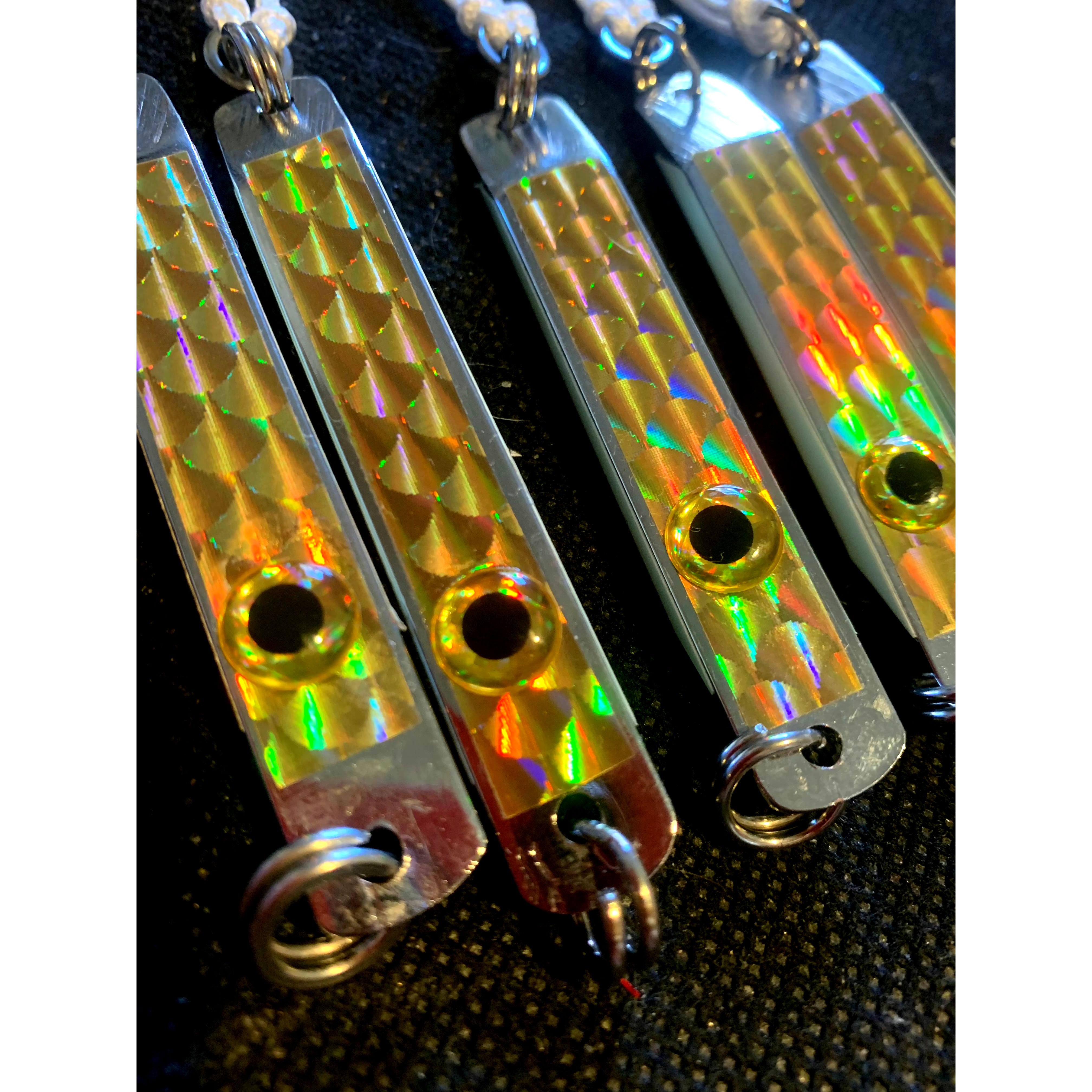 Fishing lure Shimmer Gold Snapper jig 75mm 48g (5 Pack)