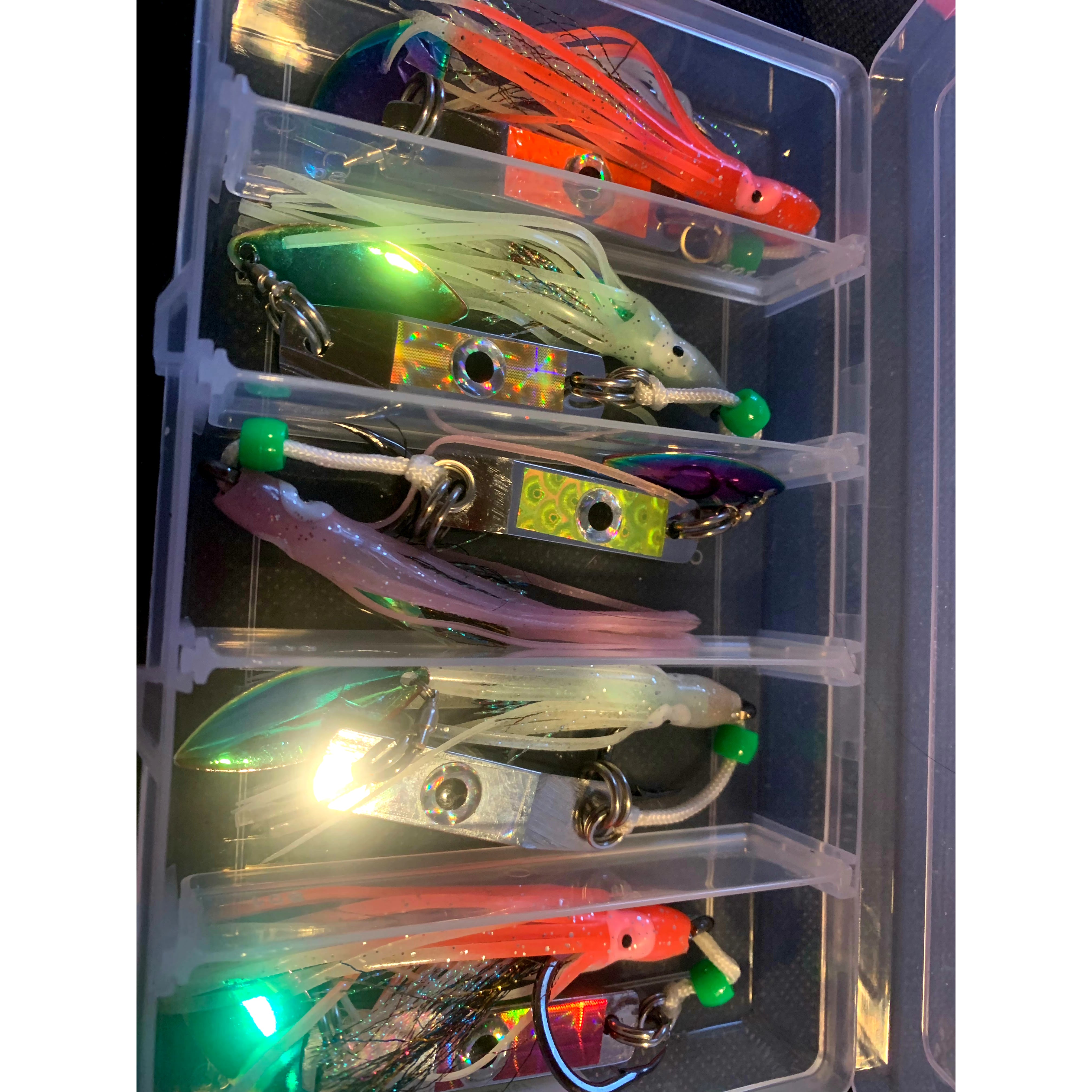 Fishing Metal Jig lure Occy Mini flutter Pack 50mm(Hand made)