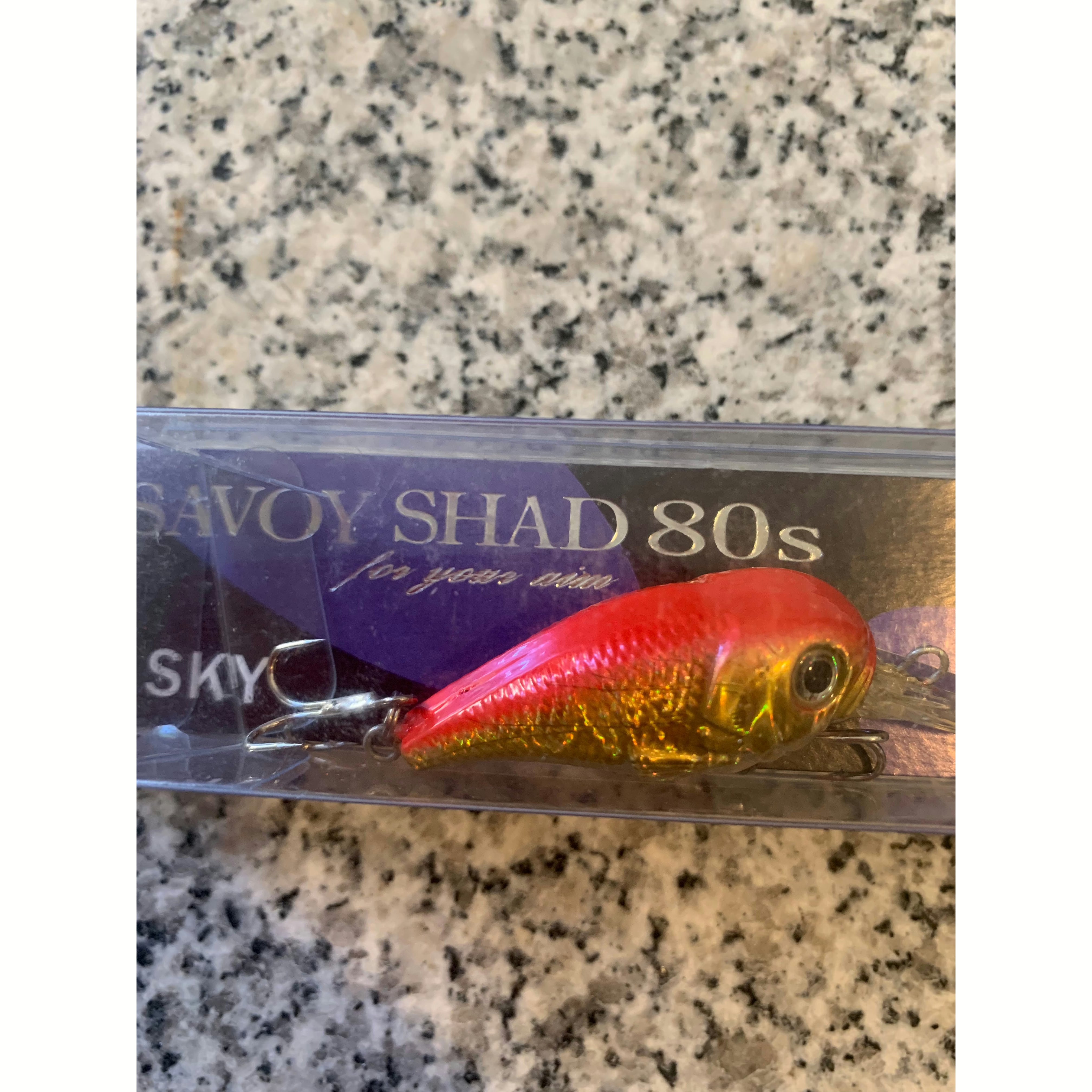 Savoy Shad 80s Flame Japan 60mm 5g