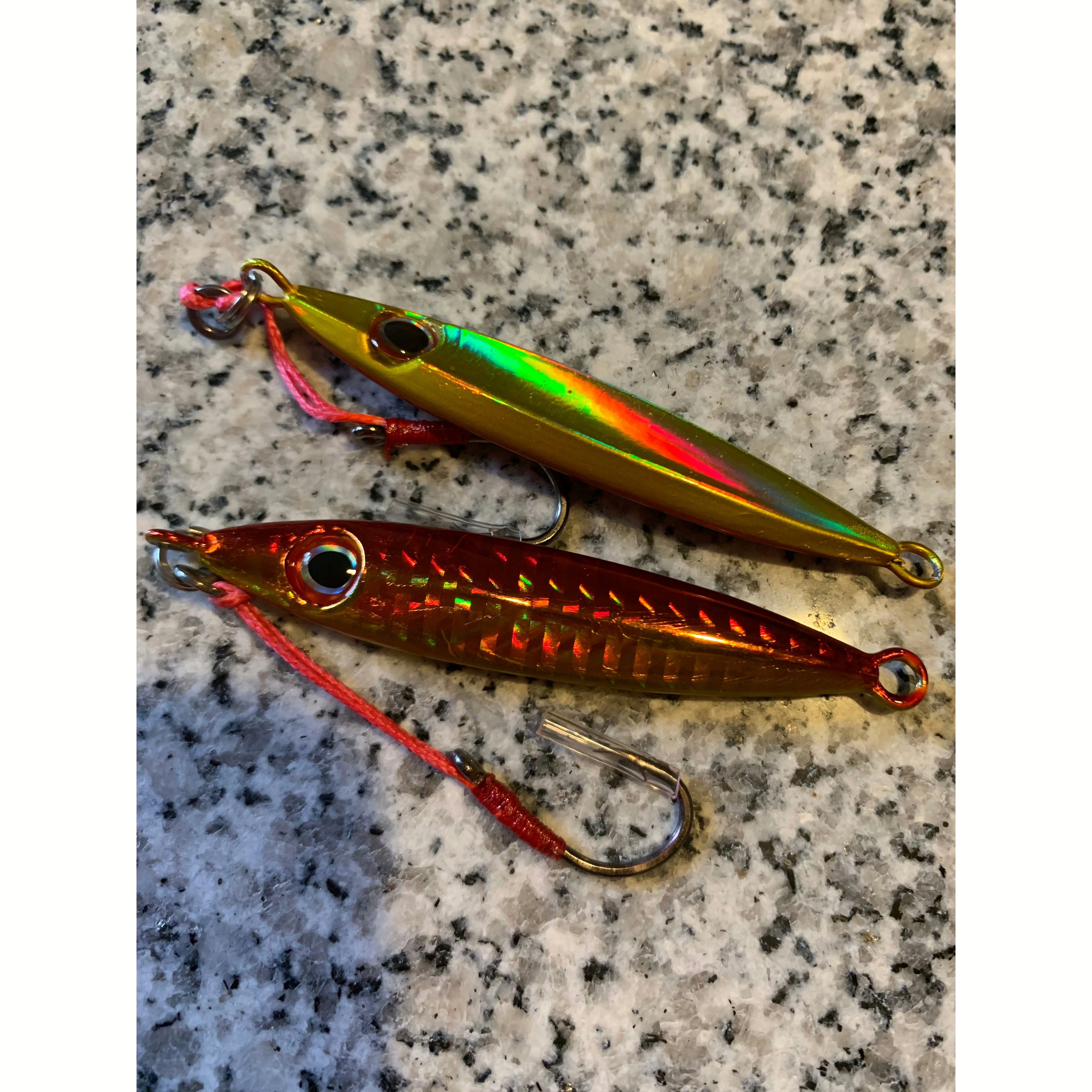 Fishing Metal Jig lure micro 35g – Twist and Turn Tackle Online fishing ...