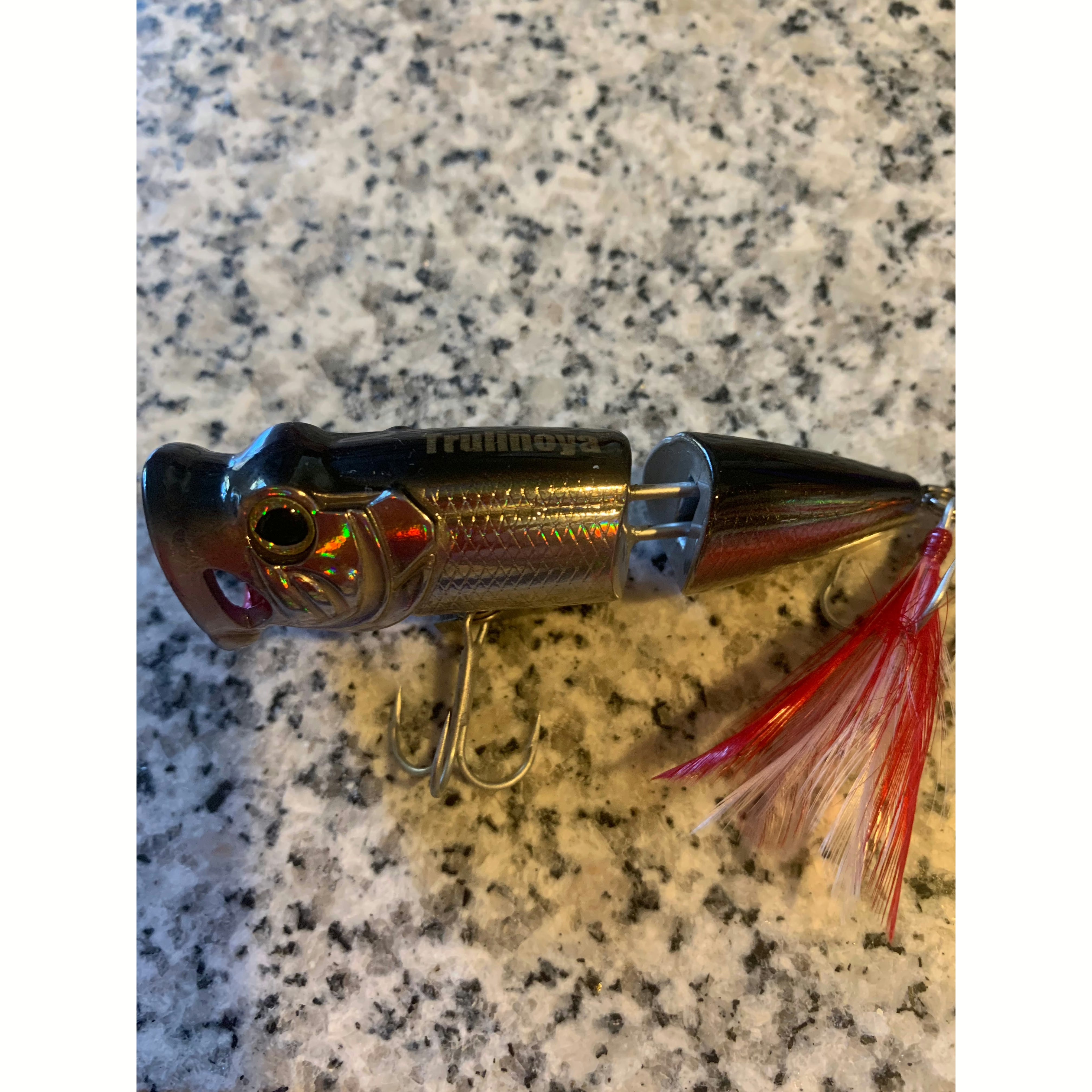 Hard body top water jointed popper 90mm 11g