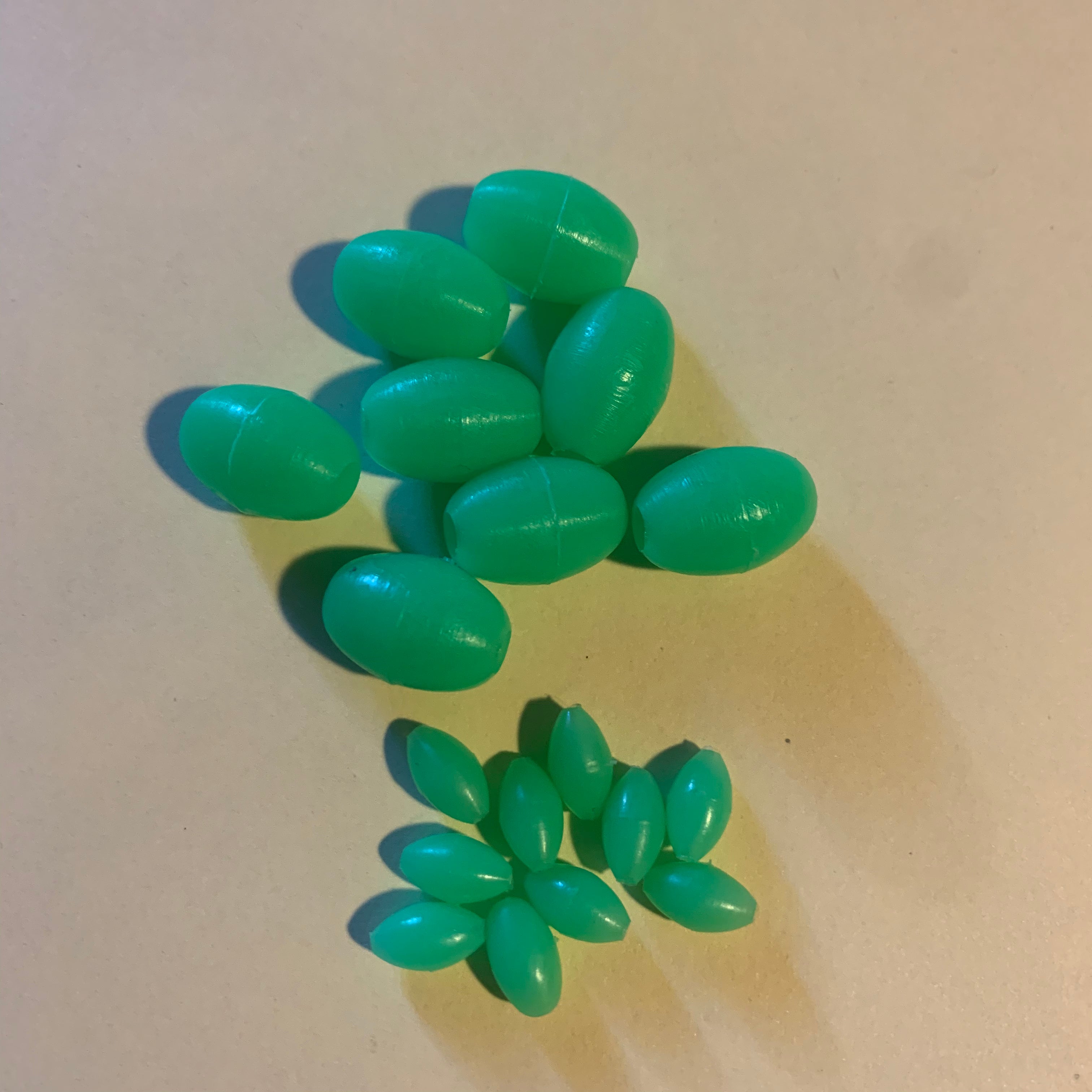 TWIST & TURN TACKLE Beads Lumo-Green-15mm-Lge